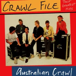 Australian Crawl - Crawl File: Their Greatest Hits LP Vinyl Record (Red Coloured Vinyl)