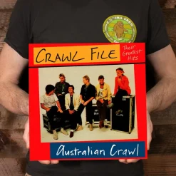 Australian Crawl - Crawl File: Their Greatest Hits LP Vinyl Record (Red Coloured Vinyl)