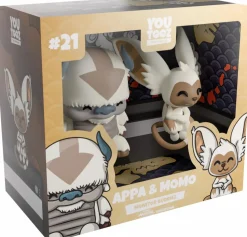 Avatar the Last Airbender - Appa & Momo Monitor Buddiez 2" Vinyl Figure 2-Pack