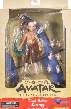 Avatar: The Last Airbender - Final Battle Aang Deluxe 7” Scale Action Figure (Series 4)