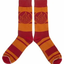 Avatar: The Last Airbender - Four Nations Crew Socks 4-Pack (One Size)