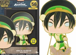 Avatar the Last Airbender - Toph Glow-in-the-Dark 4" Pop! Enamel Pin