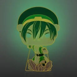 Avatar the Last Airbender - Toph Glow-in-the-Dark 4" Pop! Enamel Pin