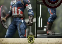 Avengers 2: Age of Ultron - Captain America 1/9th Scale Action Hero Vignette Model Kit Statue