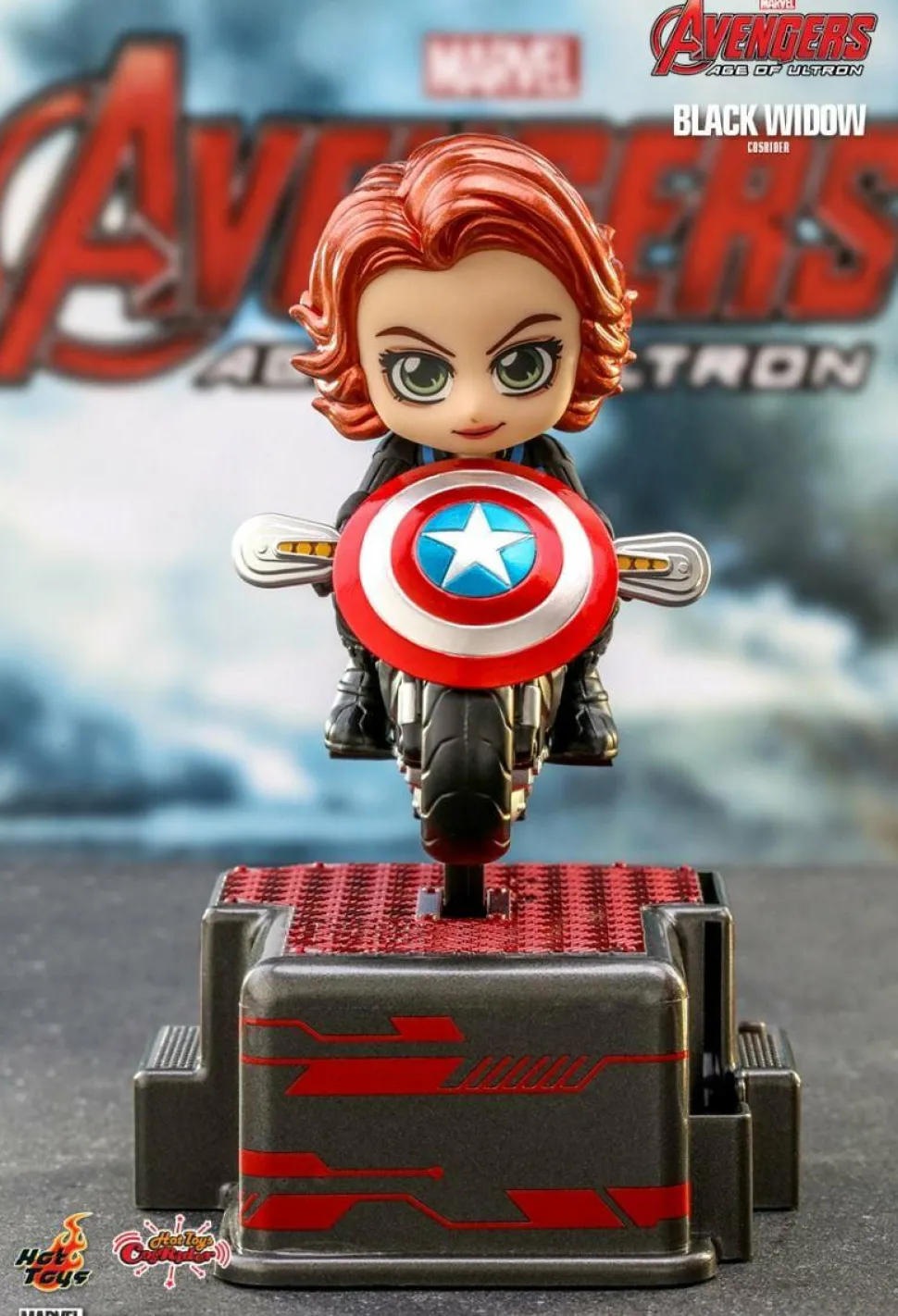 Avengers 2: Age of Ultron - Black Widow CosRider Hot Toys Figure