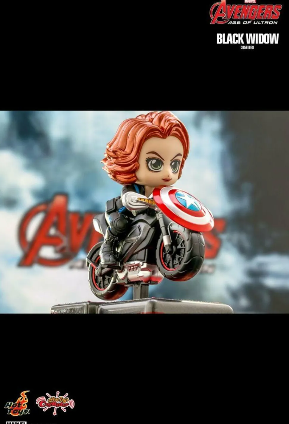 Avengers 2: Age of Ultron - Black Widow CosRider Hot Toys Figure