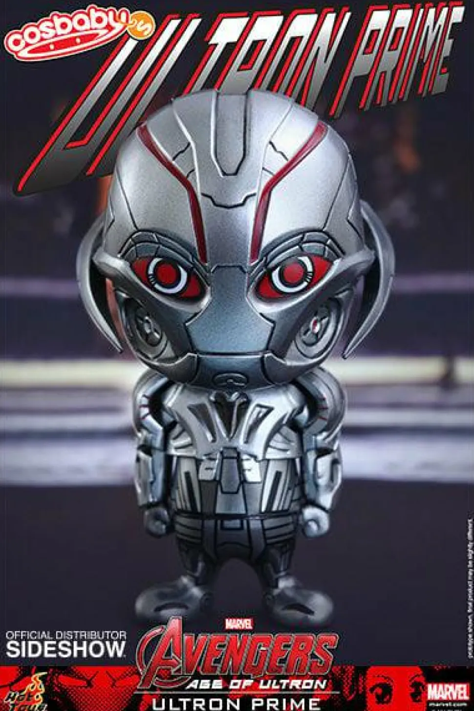 Avengers 2: Age of Ultron - Ultron Prime 3.75” Cosbaby Hot Toys Vinyl Figure