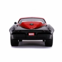 Avengers - Black Widow with 1966 Chevy Corvette 1/24th Scale Hollywood Rides Die-Cast Vehicle Replica