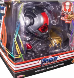 Avengers 4: Endgame - Ant-Man & Leviathan (L) Cosbaby Hot Toys Bobble-Head Figure 2-Pack