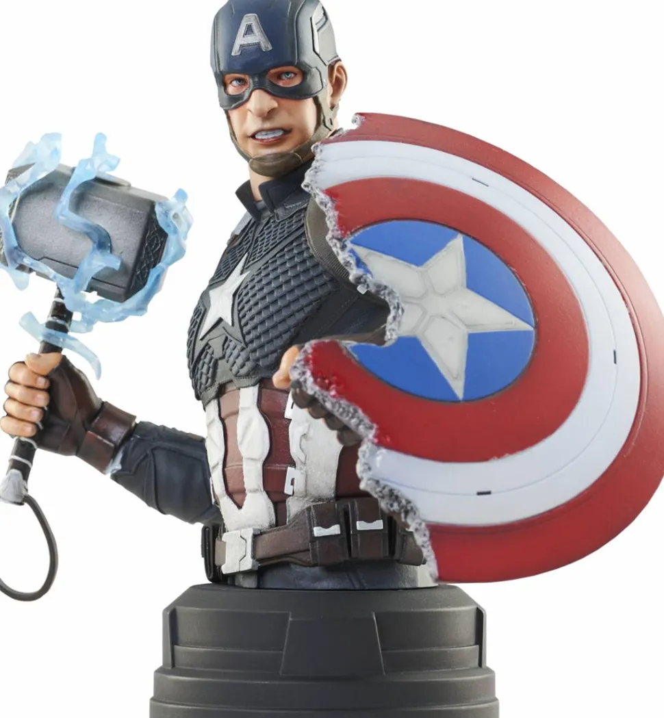 Avengers 4: Endgame - Captain America 1/6th Scale Mini Bust