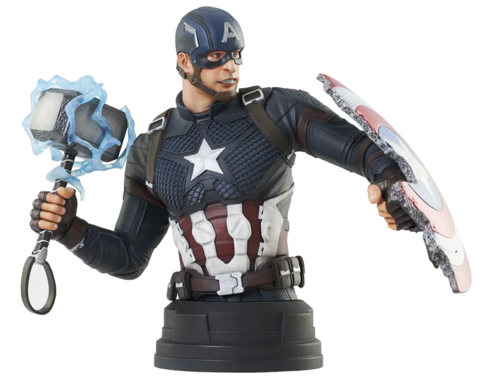 Avengers 4: Endgame - Captain America 1/6th Scale Mini Bust