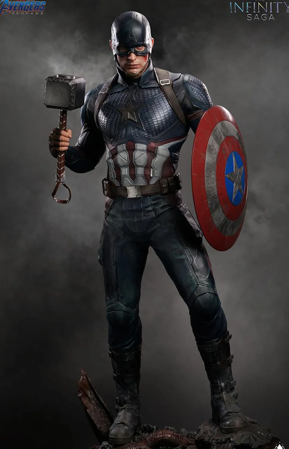 Avengers 4: Endgame - Captain America 1/2 Scale Statue