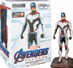 Avengers 4: Endgame - Captain America Team Suit Marvel Gallery 9” PVC Diorama Statue