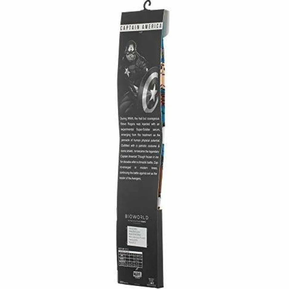Avengers 4: Endgame - Captain America 360 Character Men’s Sock (One Size)