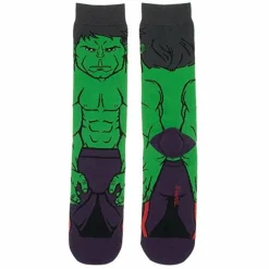 Avengers 4: Endgame - Hulk 360 Character Men’s Socks (One Size)
