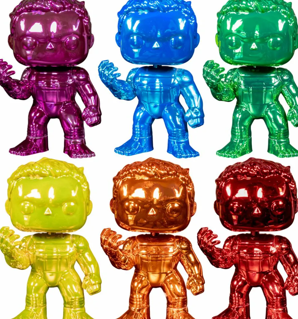 Avengers 4: Endgame - Hulk with Nano Gauntlet Orange Chrome Pop! Vinyl Figure