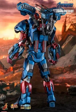 Avengers 4: Endgame - Iron Patriot 1/6th Scale Die-Cast Hot Toys Action Figure (Int Sales Only)