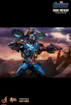 Avengers 4: Endgame - Iron Patriot 1/6th Scale Die-Cast Hot Toys Action Figure (Int Sales Only)