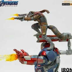 Avengers 4: Endgame - Iron Patriot & Rocket 1/10th Scale Statue