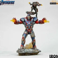 Avengers 4: Endgame - Iron Patriot & Rocket 1/10th Scale Statue