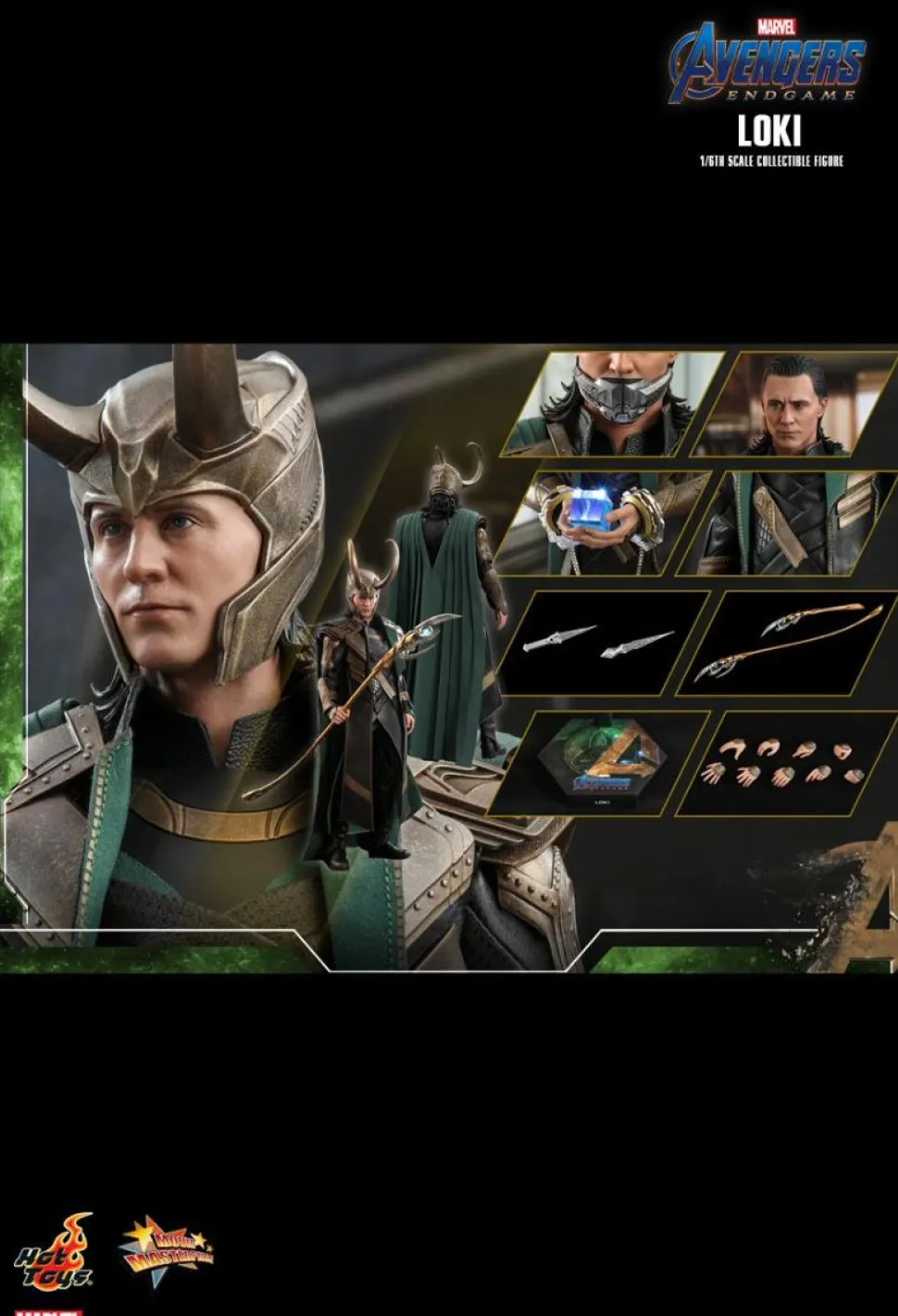 Avengers 4: Endgame - Loki 1/6th Scale Hot Toys Action Figure