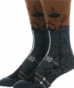 Avengers 4: Endgame - Nick Fury 360 Character Men’s Socks (One Size)