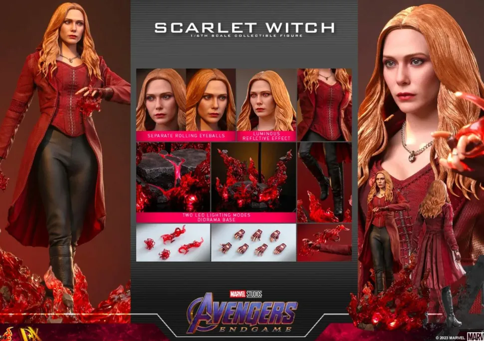 Avengers 4: Endgame - Scarlet Witch 1/6th Scale Hot Toys Action Figure