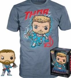 Avengers 4: Endgame - Thor Pop! Vinyl Figure & T-Shirt Box Set