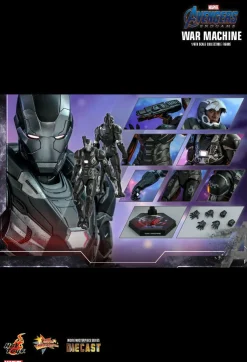 Avengers 4: Endgame - War Machine 1/6th Scale Die-Cast Hot Toys Action Figure (Int Sales Only)
