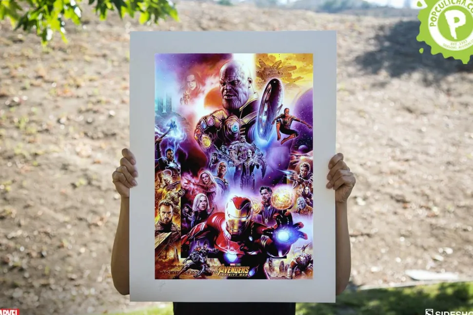 Avengers 3: Infinity War - Avengers: Infinity War Fine Art Print by Tsuneo Sanda