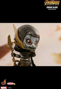 Avengers 3: Infinity War - Corvus Glaive Cosbaby 3.75” Hot Toys Bobble-Head Figure