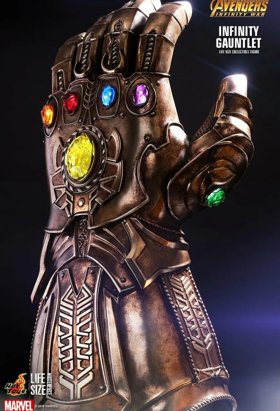 Avengers 3: Infinity War - Infinity Gauntlet 1:1 Scale Life-Size Replica
