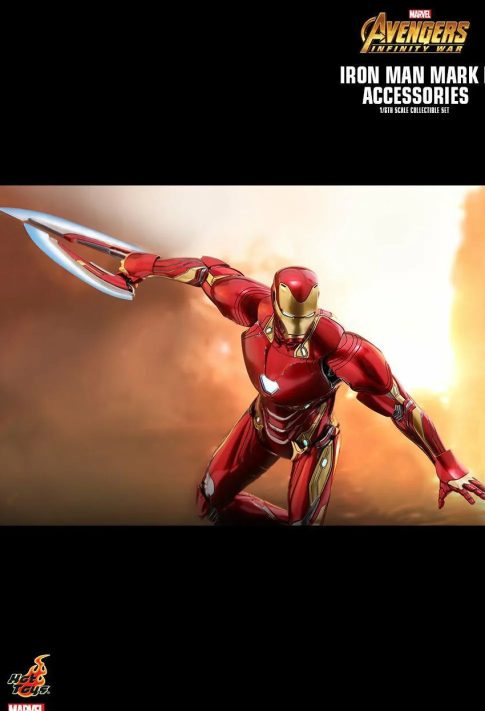 Avengers 3: Infinity War - Iron Man Mark L (50) 1/6th Scale Hot Toys Accessory Set