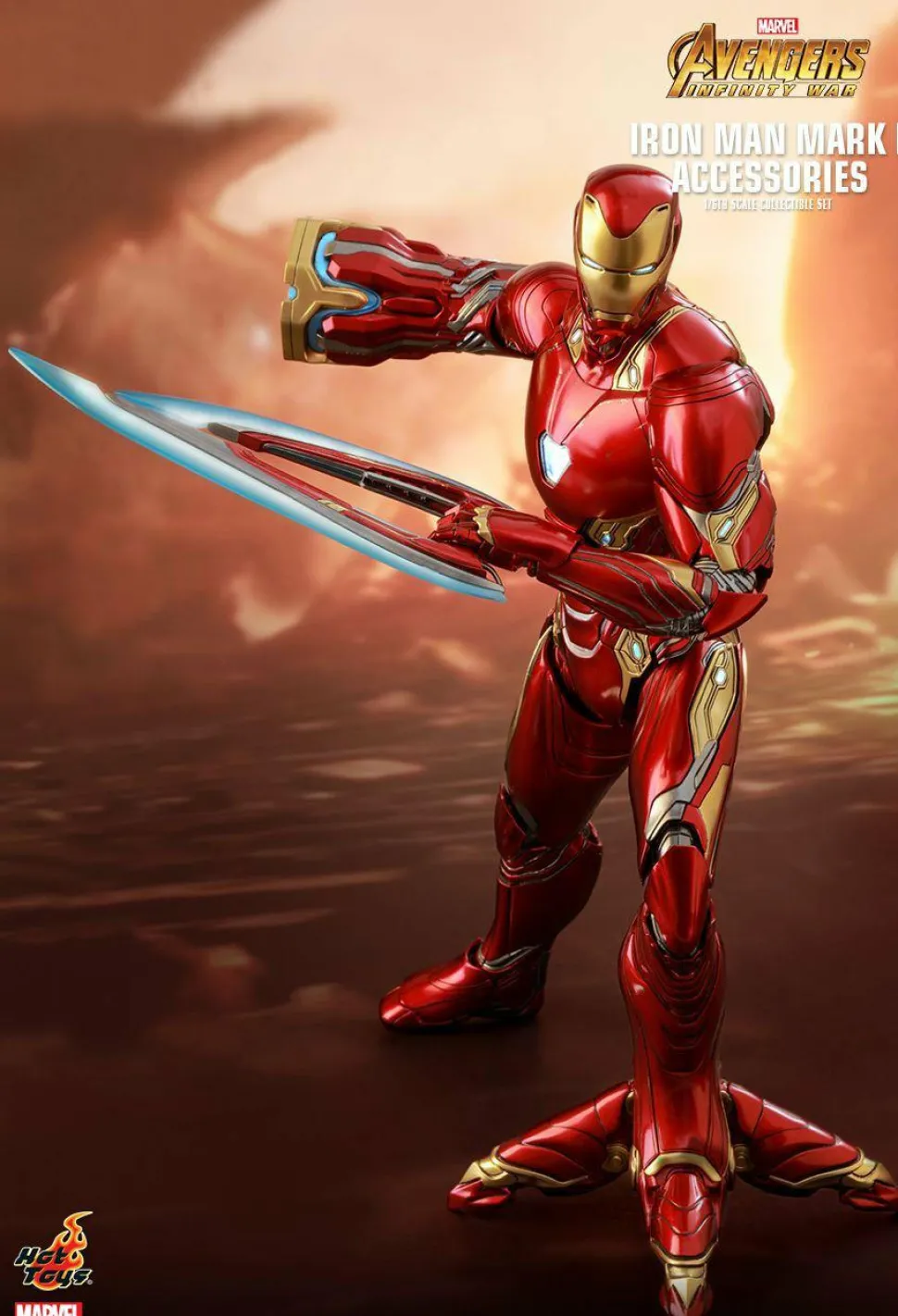 Avengers 3: Infinity War - Iron Man Mark L (50) 1/6th Scale Hot Toys Accessory Set