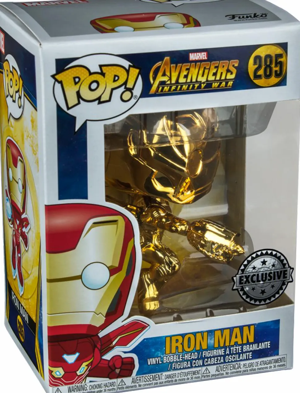 Avengers 3: Infinity War - Iron Man Gold Chrome Pop! Vinyl Figure (2018 Event Exclusive)