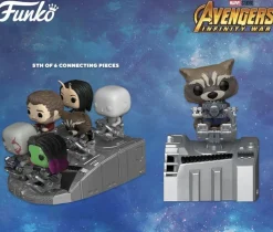 Avengers 3: Infinity War - Rocket Raccoon in Guardian’s Ship Diorama Deluxe Pop! Vinyl Figure