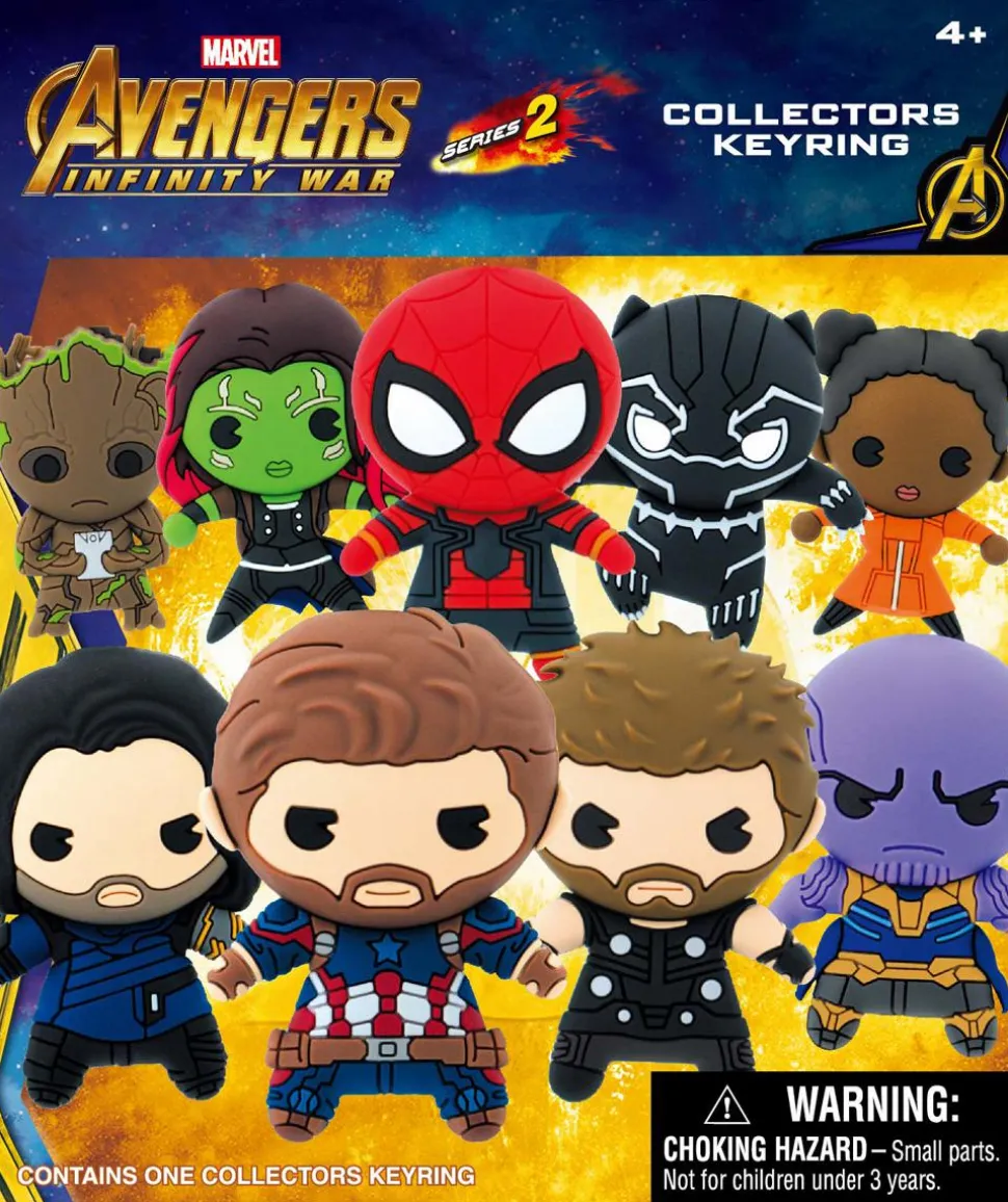 Avengers 3: Infinity War - Series 2 3D Figural Blind Bag Keychain (Single Unit)