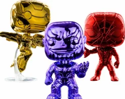 Avengers 3: Infinity War - Triple Chrome Pop! Vinyl Bundle (Set of 3) (2018 Event Exclusive)