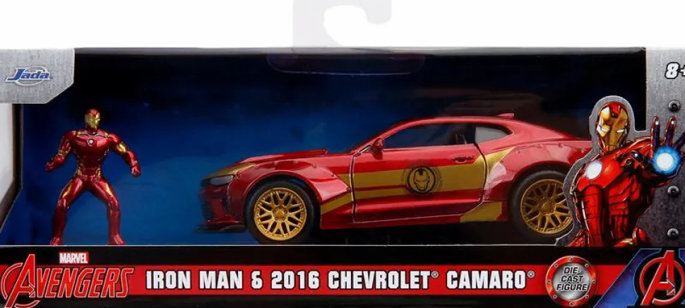 Avengers - Iron Man & 2016 Chevrolet Camaro 1/32 Scale Die-Cast Vehicle Replica