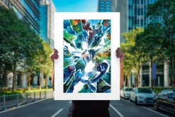 Avengers - Secret Wars: Battle Fine Art Print by Alex Ross