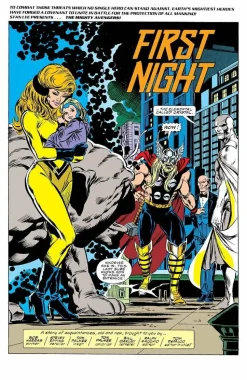 Avengers - The Gathering Omnibus Hardcover Book