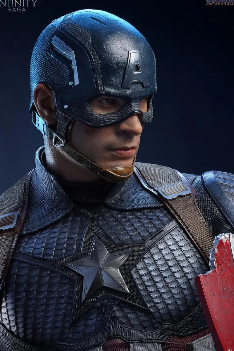 Avengers: Endgame - Captain America 1:1 Scale Life-Size Bust
