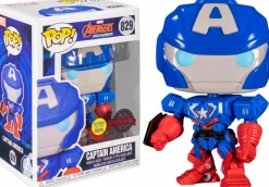 Avengers Mech Strike - Captain America Mech Glow in the Dark Pop! Vinyl Figure
