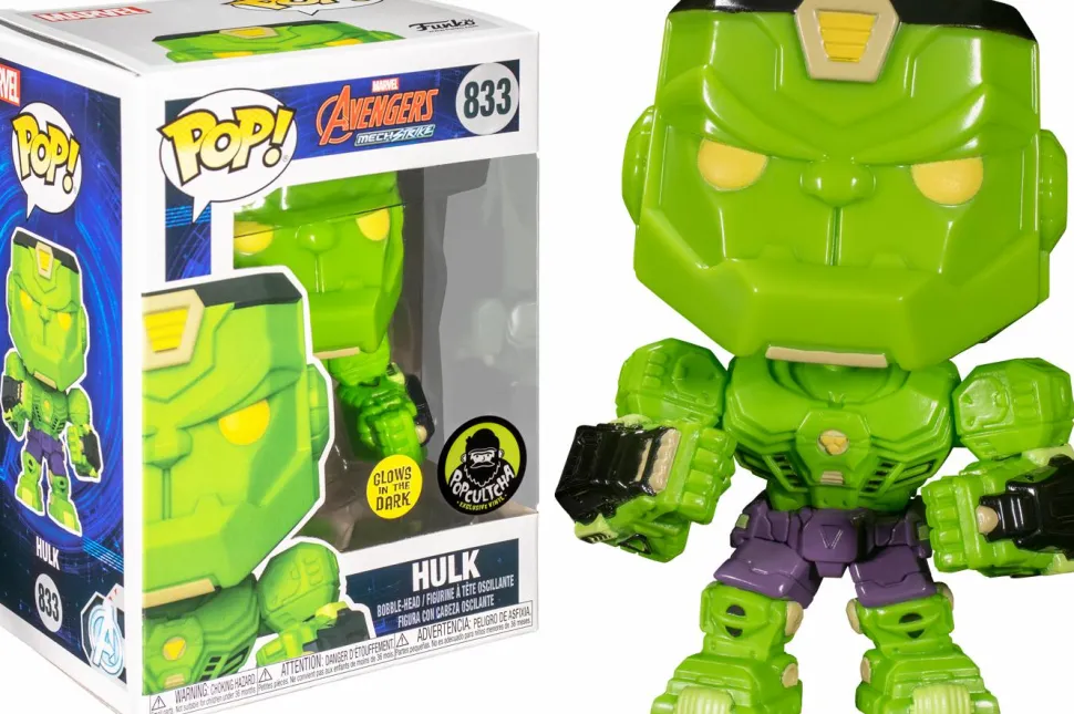 Avengers Mech Strike - Hulk Mech Glow in the Dark Pop! Vinyl Figure (Popcultcha Exclusive)