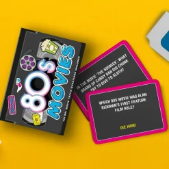 Awesome 80s Movie Trivia - Card Game