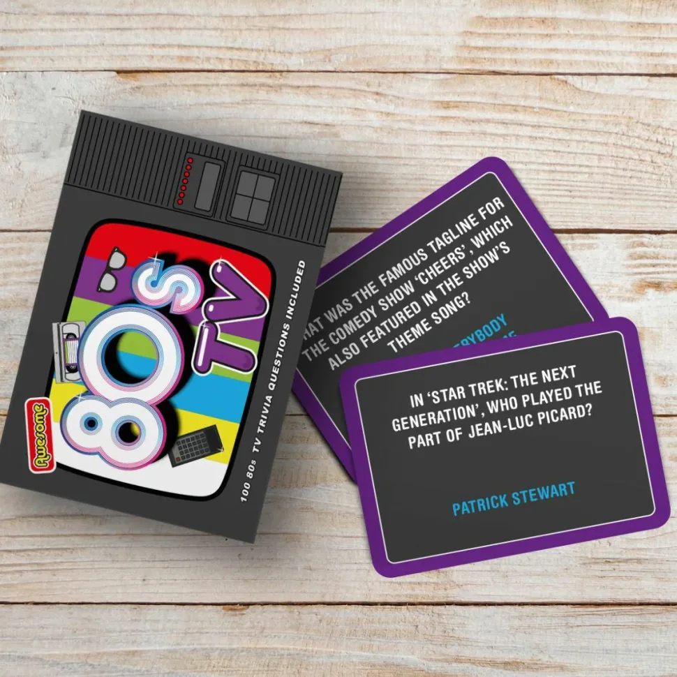 Awesome 80s TV Trivia - Card Game