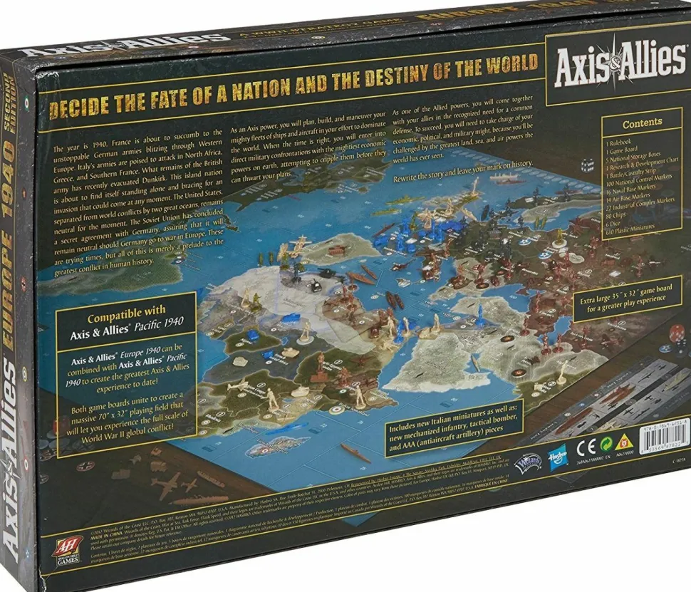 Axis & Allies - Europe 1940 Second Edition Board Game