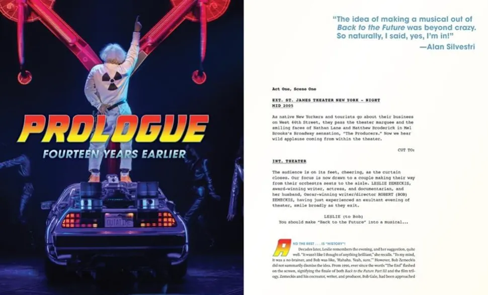 Back to the Future - Creating Back to the Future: The Musical Hardcover Book