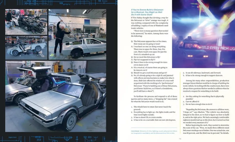 Back to the Future - Creating Back to the Future: The Musical Hardcover Book