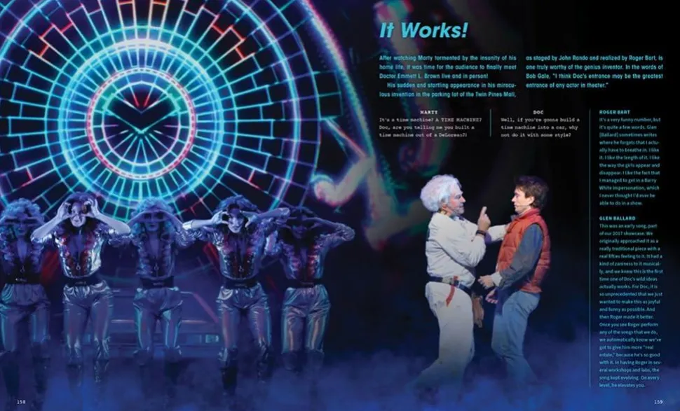 Back to the Future - Creating Back to the Future: The Musical Hardcover Book